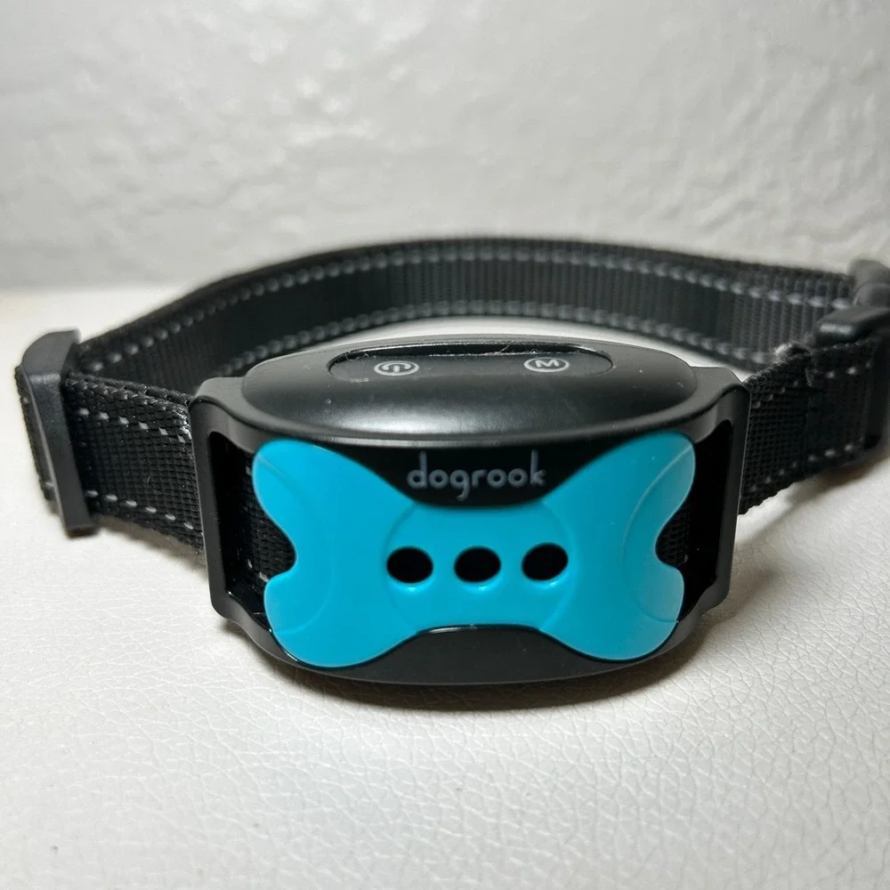 dogrook‎ Bark Collar Humane No Shock Vibration Rechargeable Waterproof